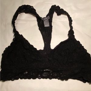 Selling black lace bralette